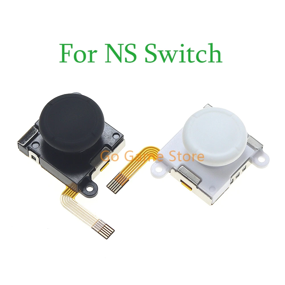 Joystick 3D TMR de 20 piezas para interruptor JoyCon, palo electromagnético antidesiva de repuesto para piezas de reparación NS Switch Lite/OLED