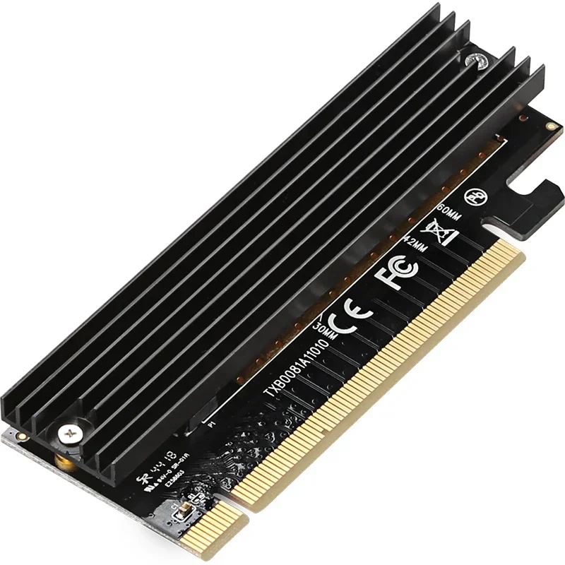 Tarjeta adaptadora M.2 a pcie x16, adaptador pci-e a M2, adaptador NVMe NGFF SSD, interfaz de llave M, tarjeta de expansión 2230 2242 2260 2280