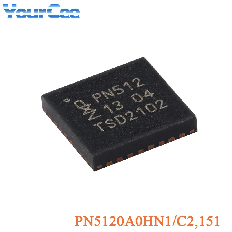 5 uds/1 unidad PN5120A0HN1/C2,151 PN5120 PN5120A0 QFN-32-EP QFN32 NFC Chip frontal IC circuito integrado