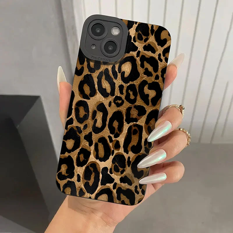 Funda de teléfono con forma de corazón de leopardo para Xiaomi Mi 14T 12T 11T 11 10T Poco X5 F5 X4 M4 F4 X3 M3 Pro Lite 4G 5G, funda de silicona suave - imagen 5