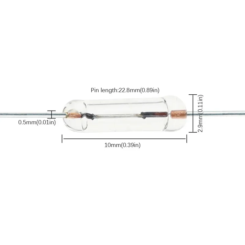 Fusible de cristal rápido Axial con cable de plomo, 100 piezas, 3x10mm, 0.5A/1A/2A/3A/5A, 3x10, 0.5A, 1A, 2A, 3A, 5A - imagen 3