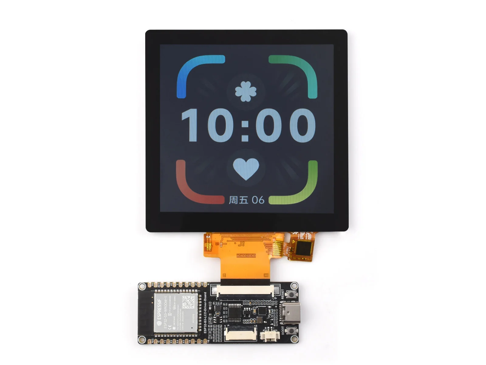 Placa controladora LCD RGB ESP32-S3, 2,1 pulgadas, 2,8 pulgadas, 4,0 pulgadas, módulo de pantalla táctil redonda RGB, WiFi y Bluetooth, desarrollo HMI LVGL GUI