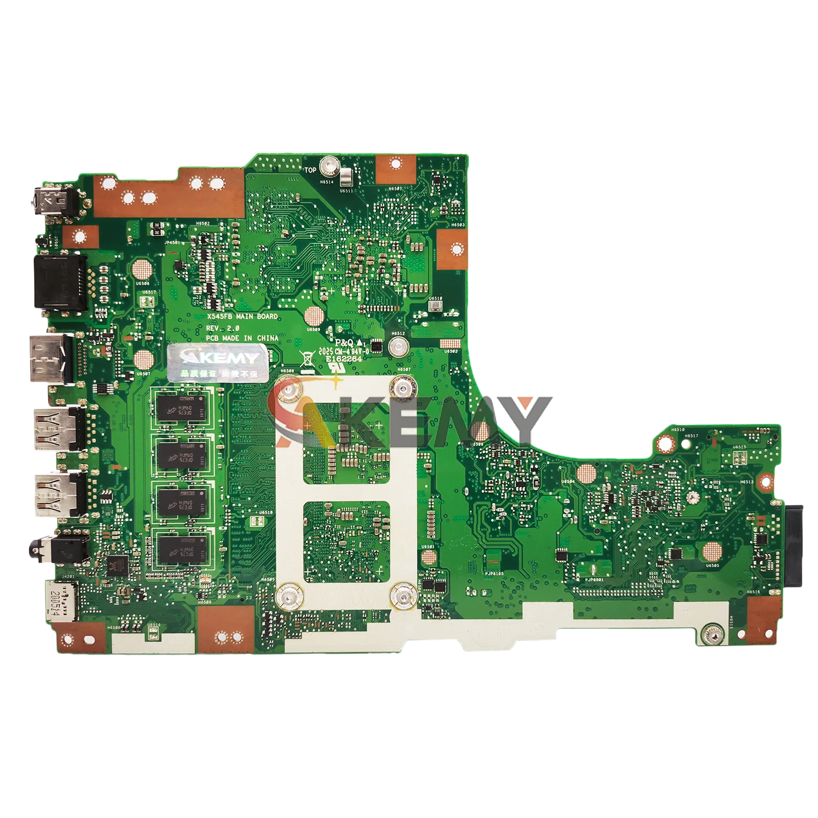 Placa base para ordenador portátil X545FB para ASUS VivoBook X545F X545FB X545FJ placa base para portátil con pruebas I3 i5 i7 de 10. a generación OK envío rápido - imagen 2