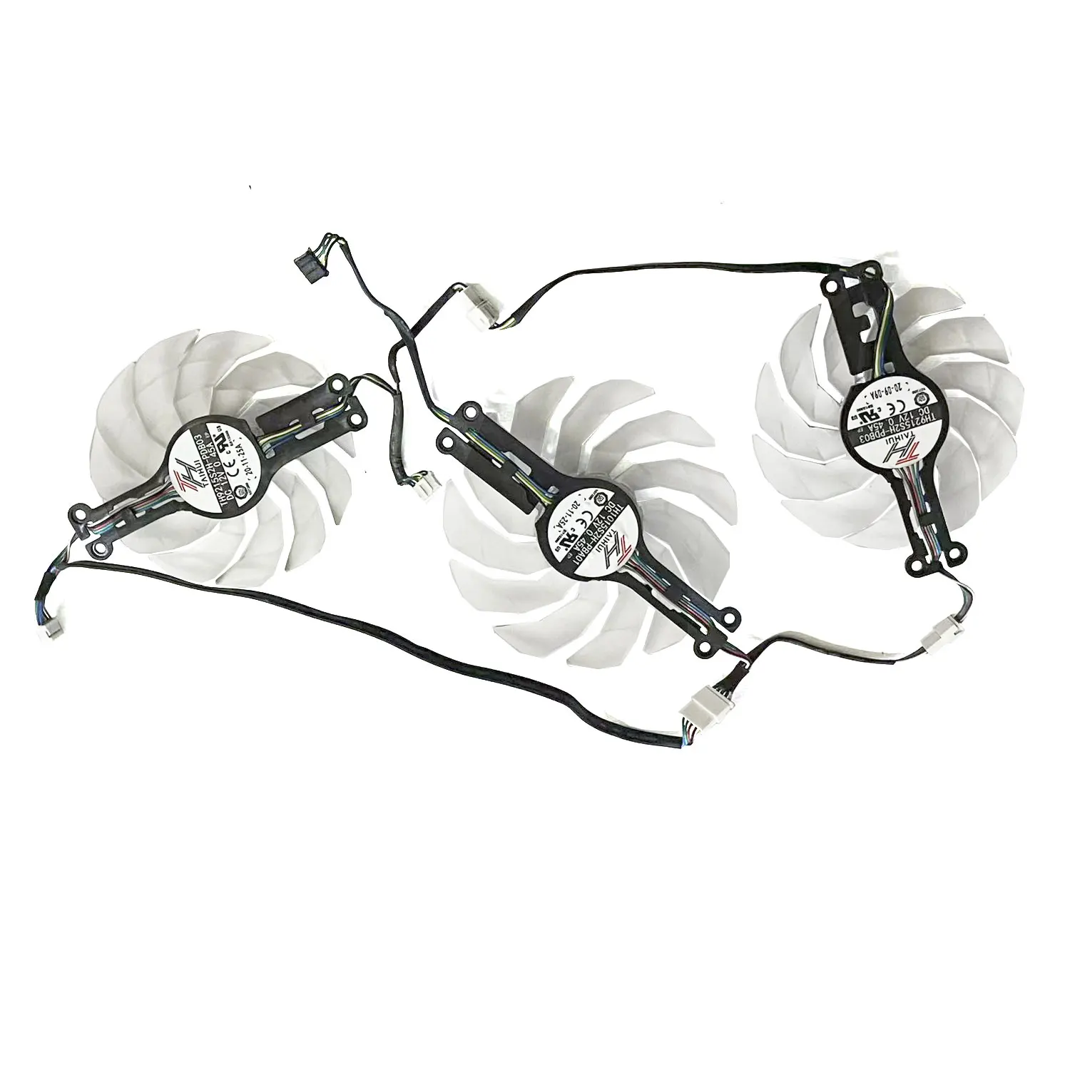 Ventilador de tarjeta de vídeo de 92MM TH9215S2H-PDB03 102MM TH1015S2H-PBA01 para KFA2 GALAX RTX 3070 3080 3070Ti 3080 Ti EX ventiladores de repuesto para jugadores