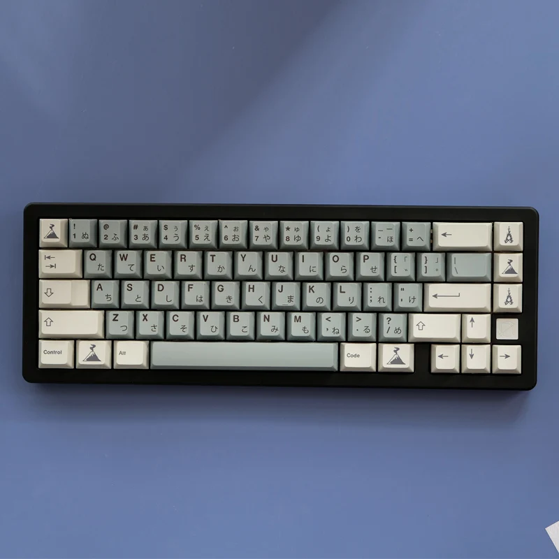 Teclas grises volcánicas GMK RGBY de 180 teclas, perfil de cereza, teclas de sublimación de tinte PBT para teclado mecánico Cherry MX Switch - imagen 2