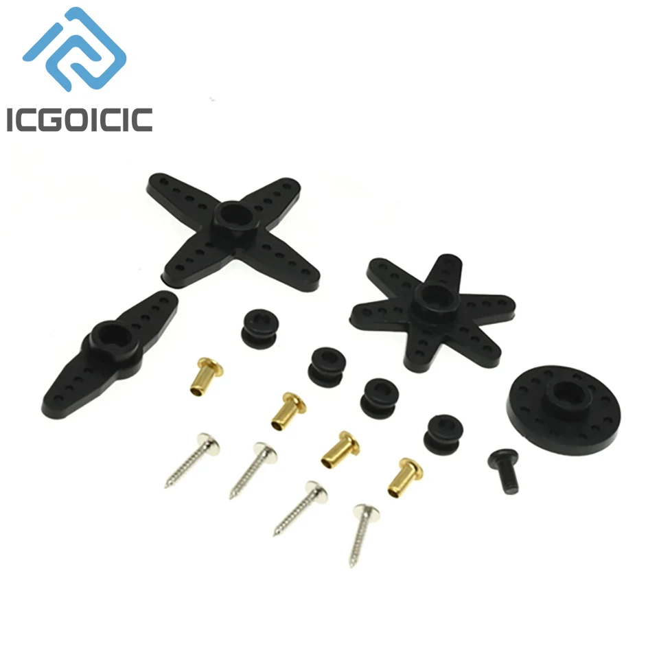 MG996R MG946R MG995 Engranaje de dirección estándar metálico 180 ° 360 ° Equipo de dirección del robot digital 20KG - imagen 3