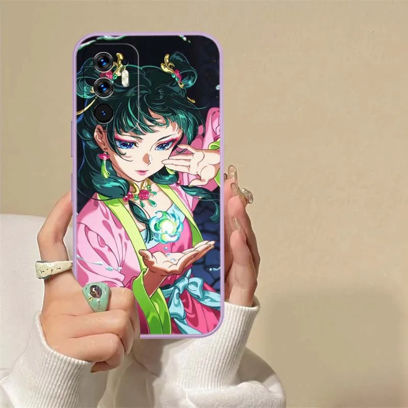 MaoMao-funda de Anime para OPPO Reno 14, 13, 9, 8, 7 Z T SE Pro Lite Pro Plus 5G, funda de teléfono suave con borde recto - imagen 4