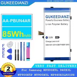 85Wh para Samsung NP900X5L 940X3L NT900X5P NT900X5L NP940X3LK01US batería de ordenador portátil AA-PBUN4AR de alta capacidad reemplazo confiable