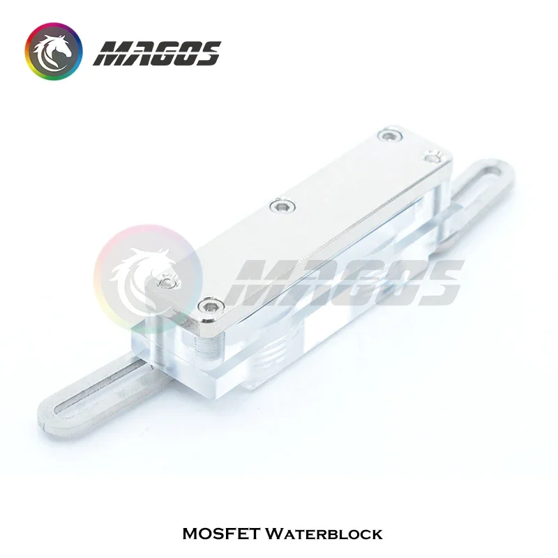 Enfriador MOSFET multiusos, 6CM, 8CM, 10CM, VGA, MOS, bloque de agua, disipador de calor para placa base, fuente de alimentación, tarjeta gráfica, refrigeración GPU - imagen 5