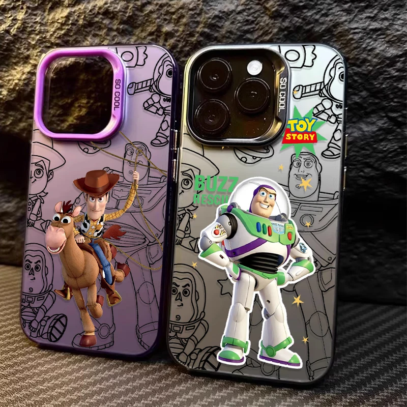 Popular Disney Toy Story PC Case for Samsung Galaxy S23 S24 S25 S22 Ultra S21 Plus FE A56 A36 A26 5G A16 A06 4G Note 20 Cover - imagen 2