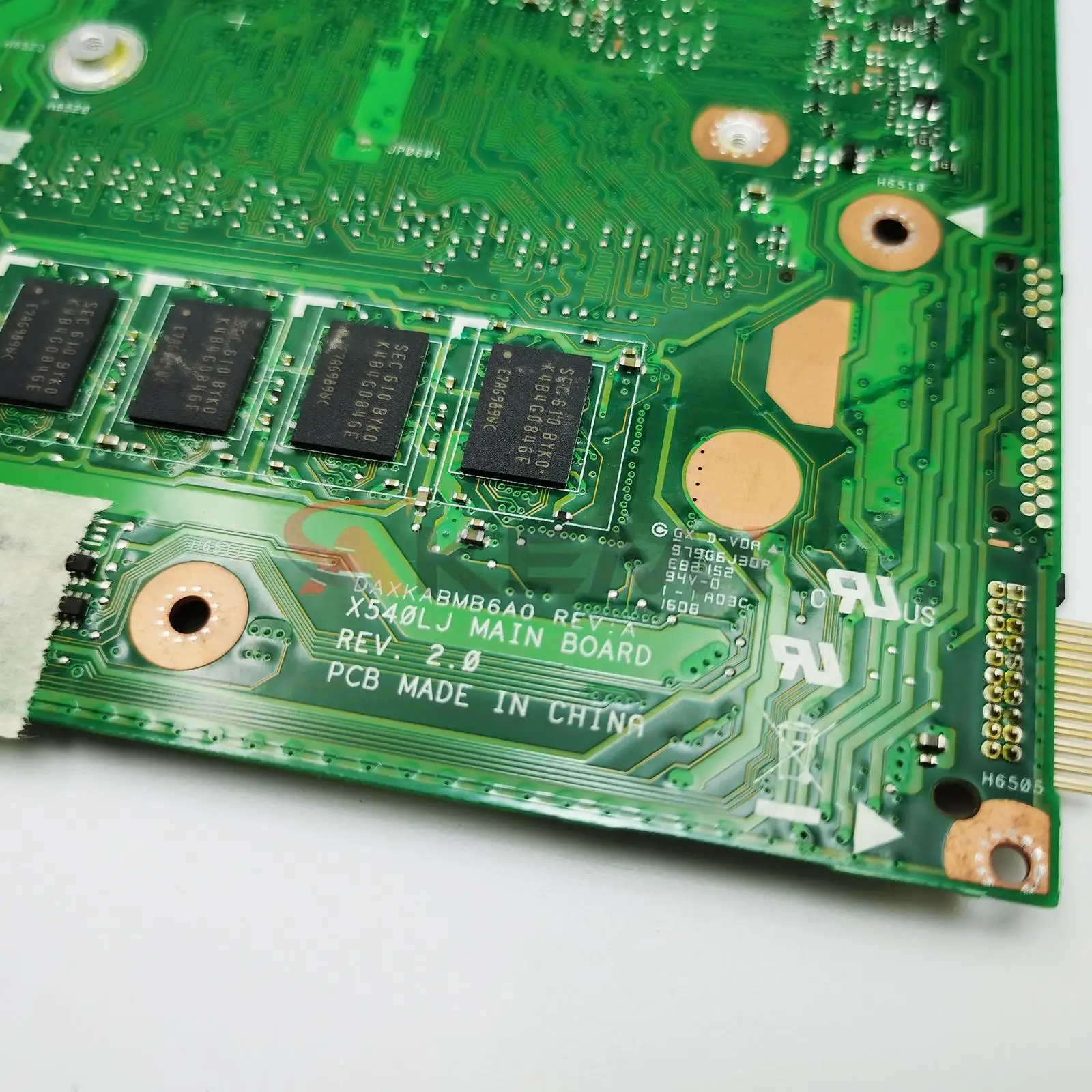 AKMEY-placa base X540LJ para ordenador portátil, CPU I3 I5 I7 de 4. ª y 5. ª generación, 0GB, 4GB de RAM, para Asus X540LJ X540L F540L X540 - imagen 5