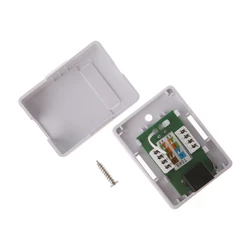 Conector RJ45 Cat6 UTP de Pared – Jack Ethernet