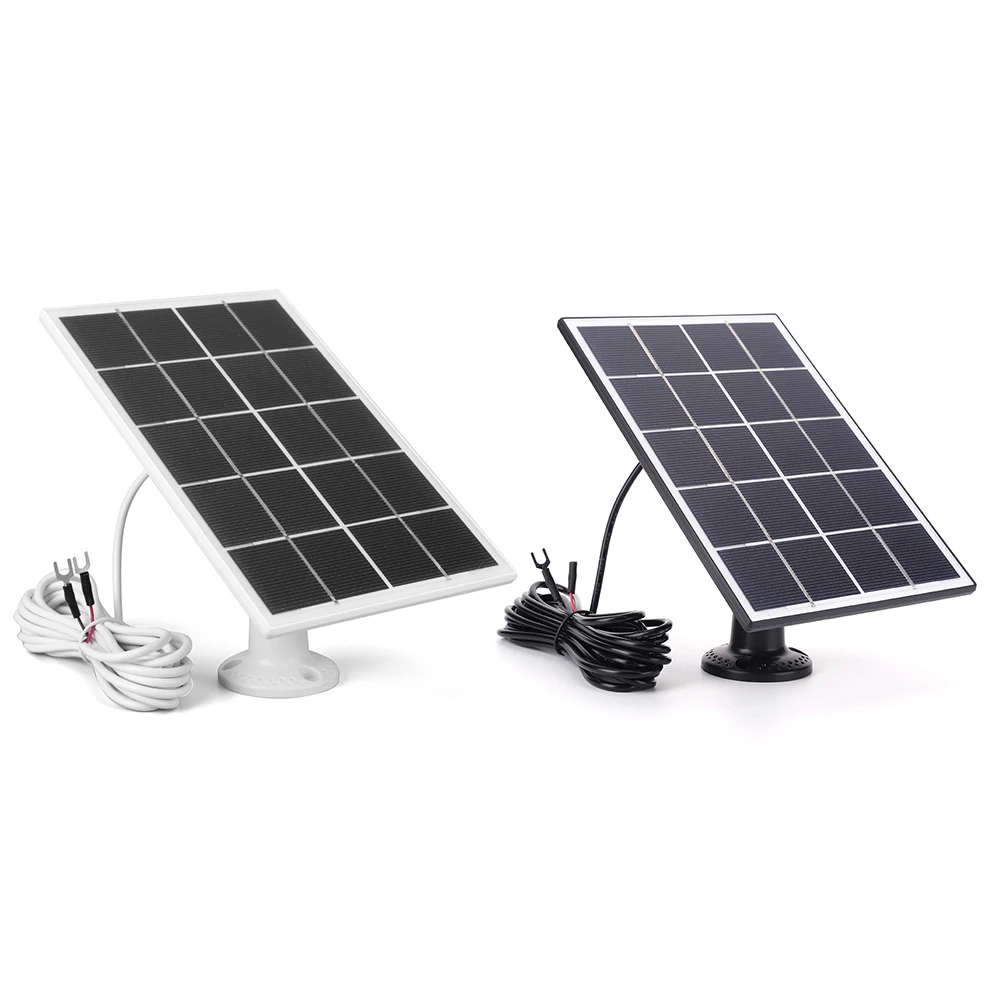 Panel Solar para timbre de 20W, cargador Solar impermeable IP65, montaje en pared ajustable de 360 ° para timbre de vídeo 4/3/3 Plus/2 - imagen 2