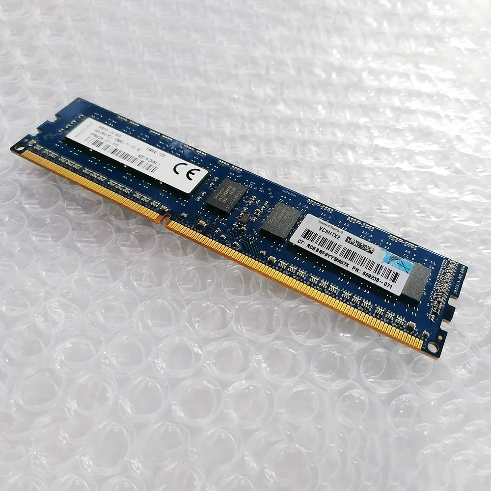 Memoria del servidor 669322-B21 669238-071 684034-001 2RX8 PC3-12800E Envío rápido de alta calidad 4 GB DDR3 1600 - imagen 2