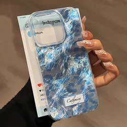 Funda Silicona Leopardo Azul iPhone 17 a 11 / XS Max / XR – Antigolpes
