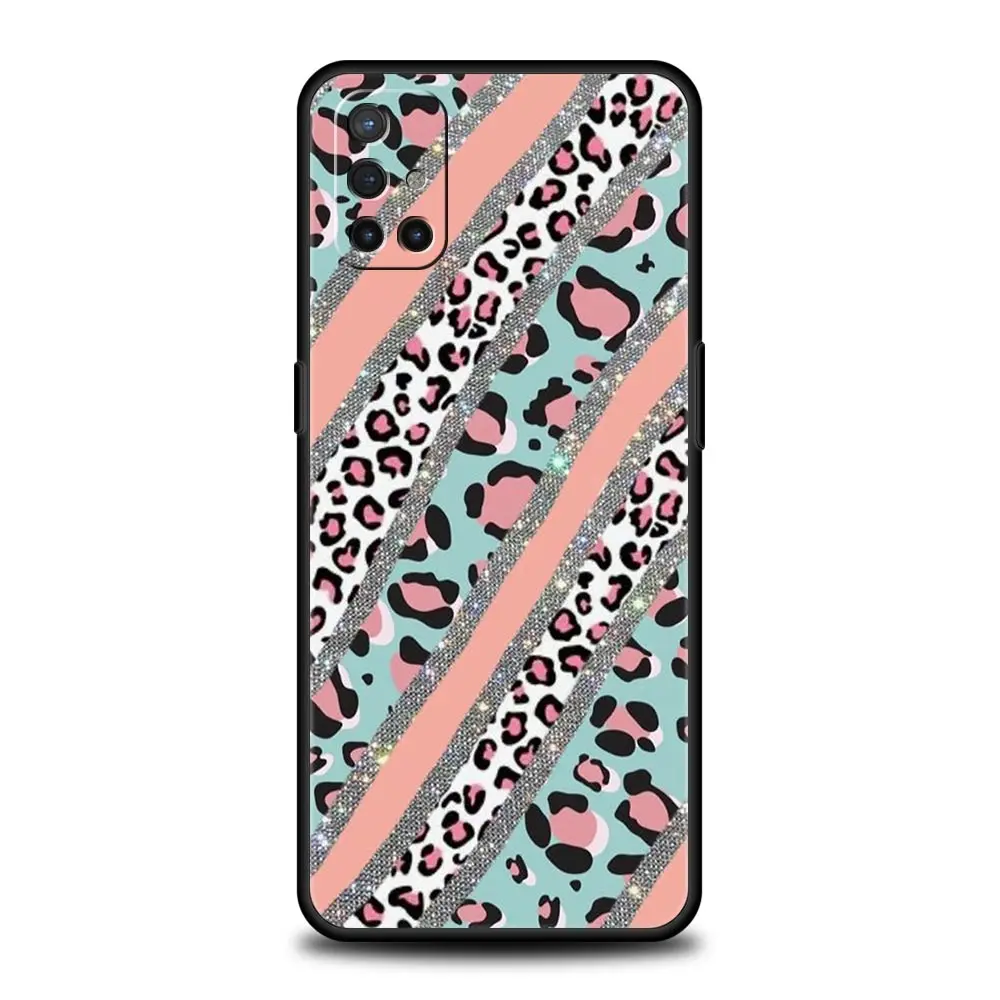 Funda de teléfono con estampado de leopardo para OnePlus 13 12 11 10 9 8 7T Pro 13R 12R 10R 9RT 8T Nord N200 N30 2T CE 2 3 5G Lite funda suave - imagen 5