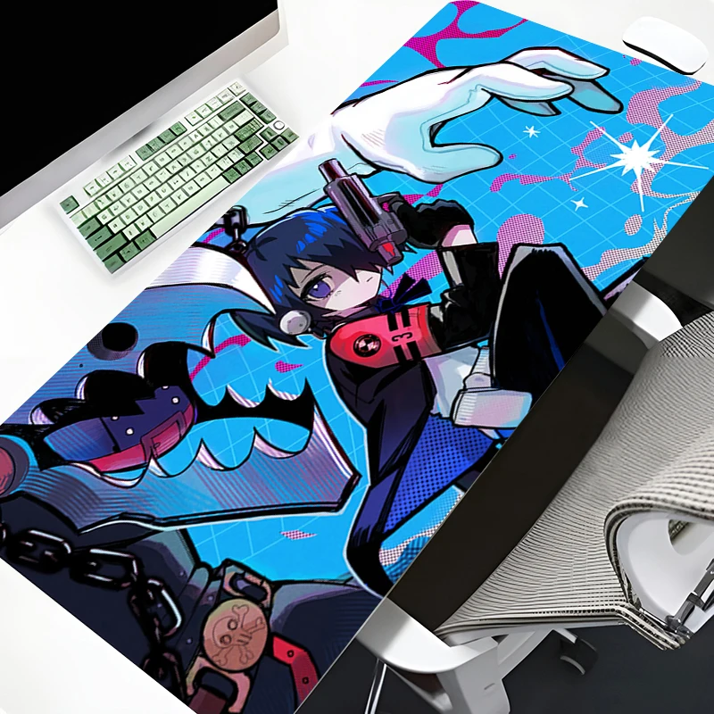 Alfombrilla de ratón de Anime con recarga de Persona 3, accesorios de juego, alfombrilla de Mesa Grande antideslizante, alfombrilla de ratón para ordenador portátil de oficina, Alfombra de goma XL, alfombrilla de escritorio para jugadores - imagen 2