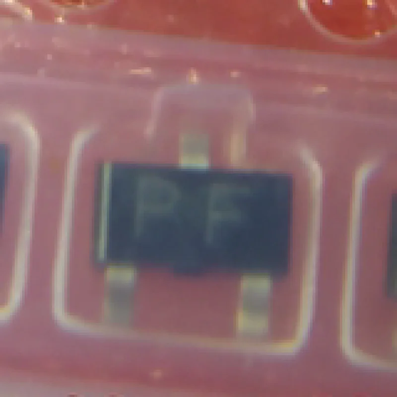 (50 uds) Transistor SOT-23 RT1P431C-T112-1 (marcado PF) con resistencia para aplicación de conmutación tipo epitaxial PNP de silicio