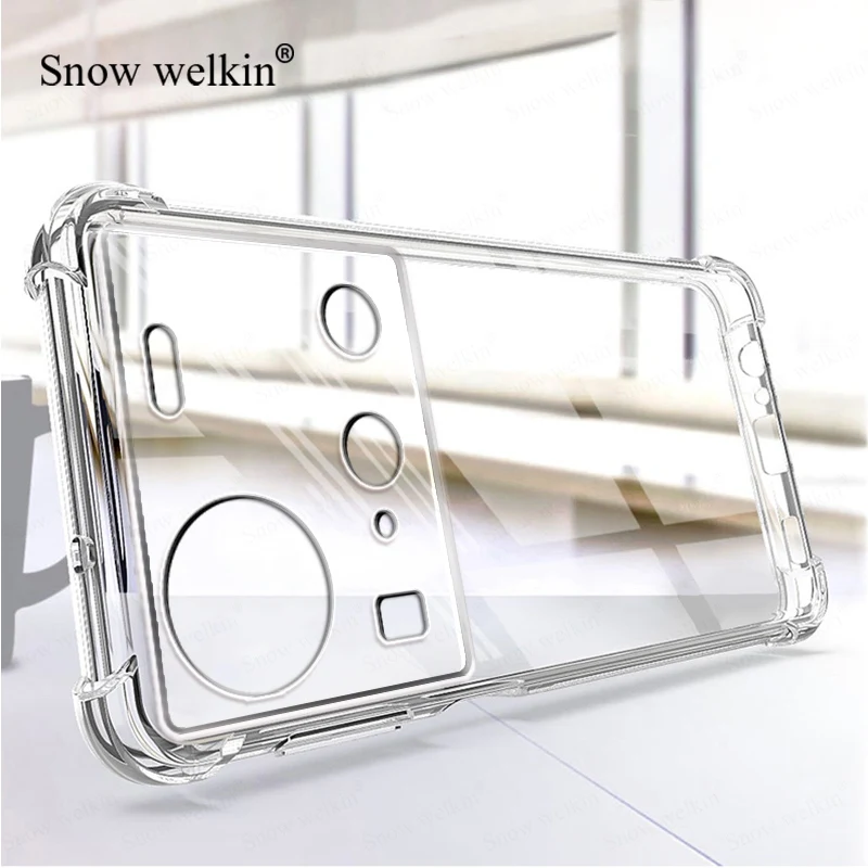 Para Nubia Z70 Ultra Airbag a prueba de golpes protección completa TPU funda suave para ZTE nubia Z70 Ultra cubierta protectora Capa Fundas Coque - imagen 2