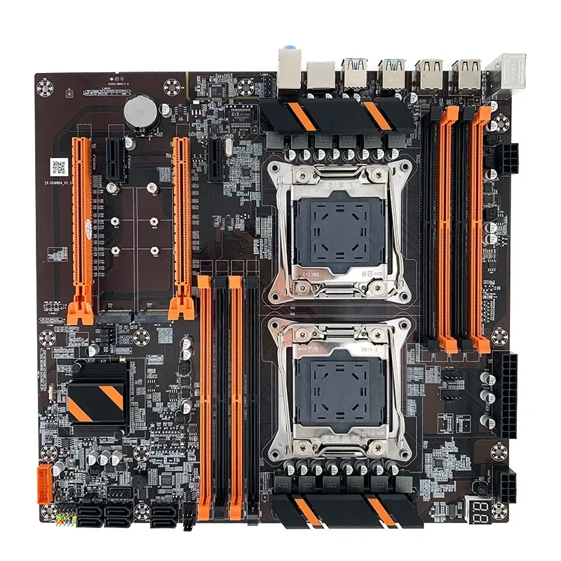 Placa base X99, CPU Dual M.2, LGA 2011, V3, E-ATX, USB3.0, SATA3, 8 DIMM, DDR4, compatible con ranura para procesador Xeon 2011-3