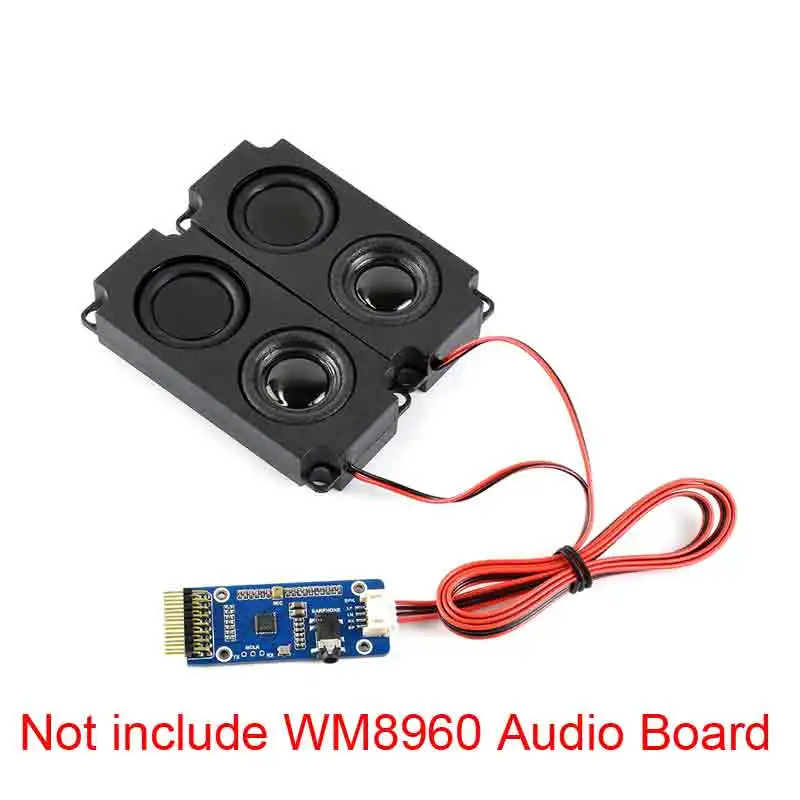 Altavoz de 8 Ω y 5W para Raspberry Pi, módulo de audio LCD de 5 pulgadas y 7 pulgadas