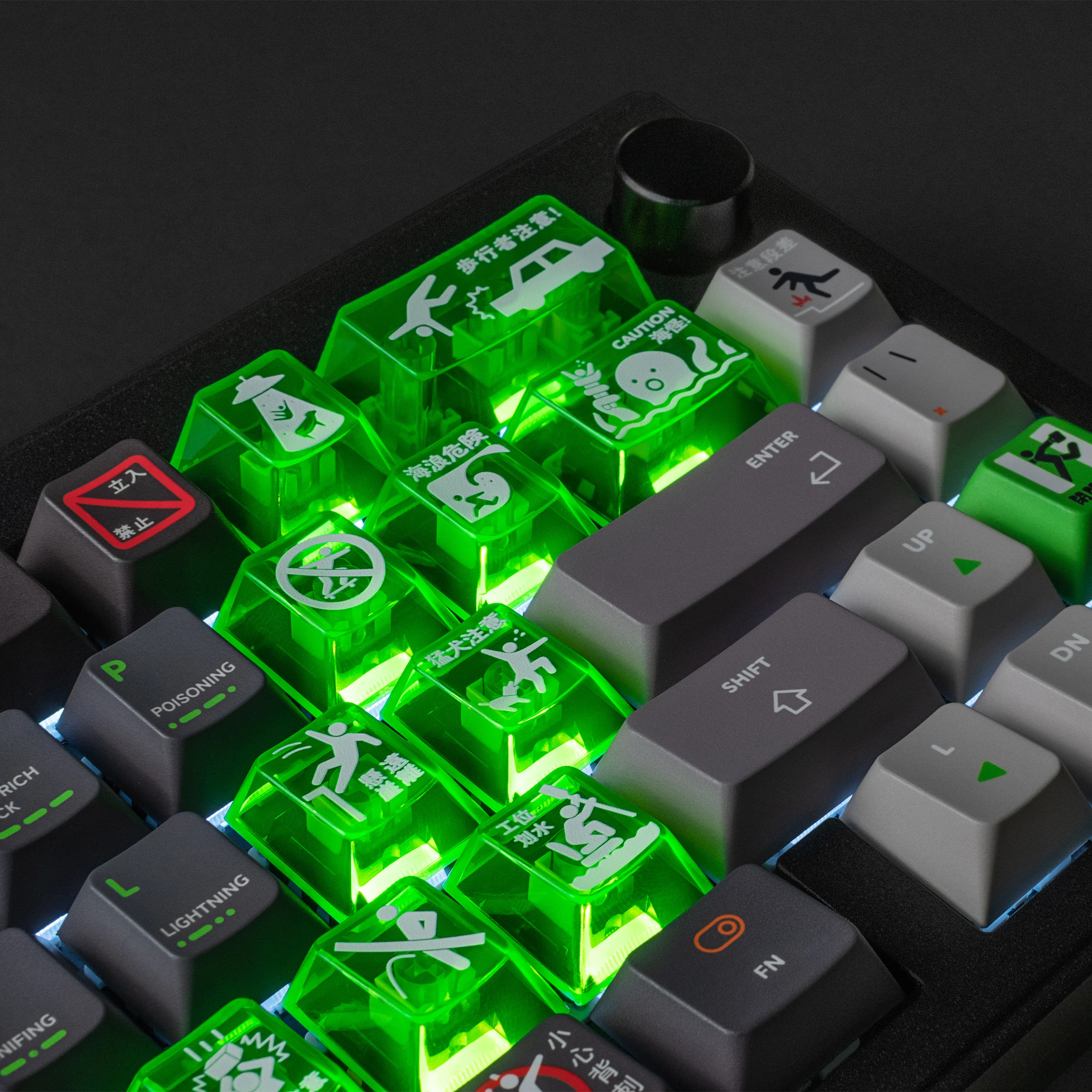 Juego de teclas con tema de viaje de aventura de pequeño personaje, PBT, ABS, perfil de cereza, 187 teclas, tapas de teclado personalizadas para teclado mecánico - imagen 3