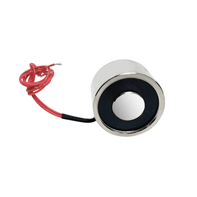 Electroimán P40/25 35KG 40x25mm 12V/24V Alta Succión - imagen 2