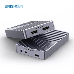 Tarjeta de Captura 4K Dual HDMI USB 3.1 Thunderbolt para streaming