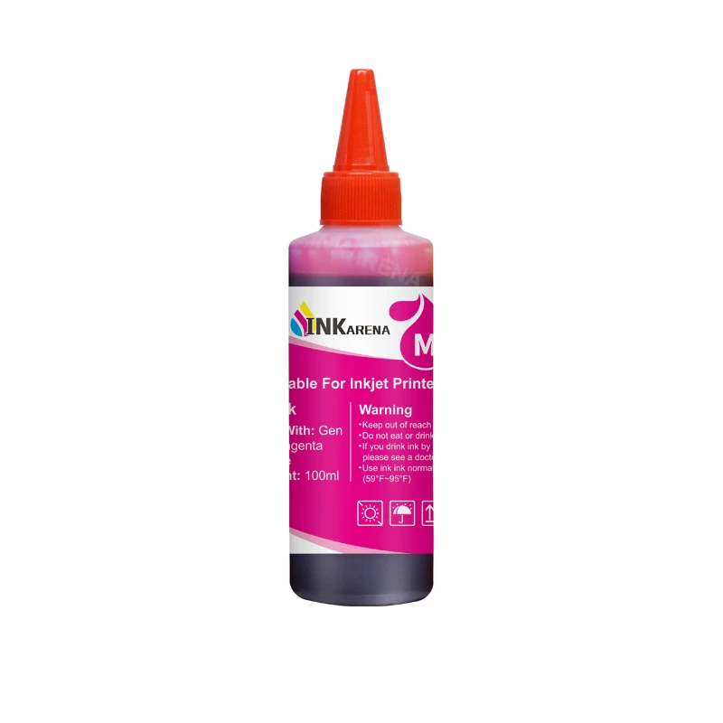 Inkarena-botella Universal de tinta de tinte para impresora Canon, recambio de tinta Compatible con Canon PG510 CL511 PG 100 540 545 CL 445, inyección de tinta, 4 colores, 541 ml - imagen 5