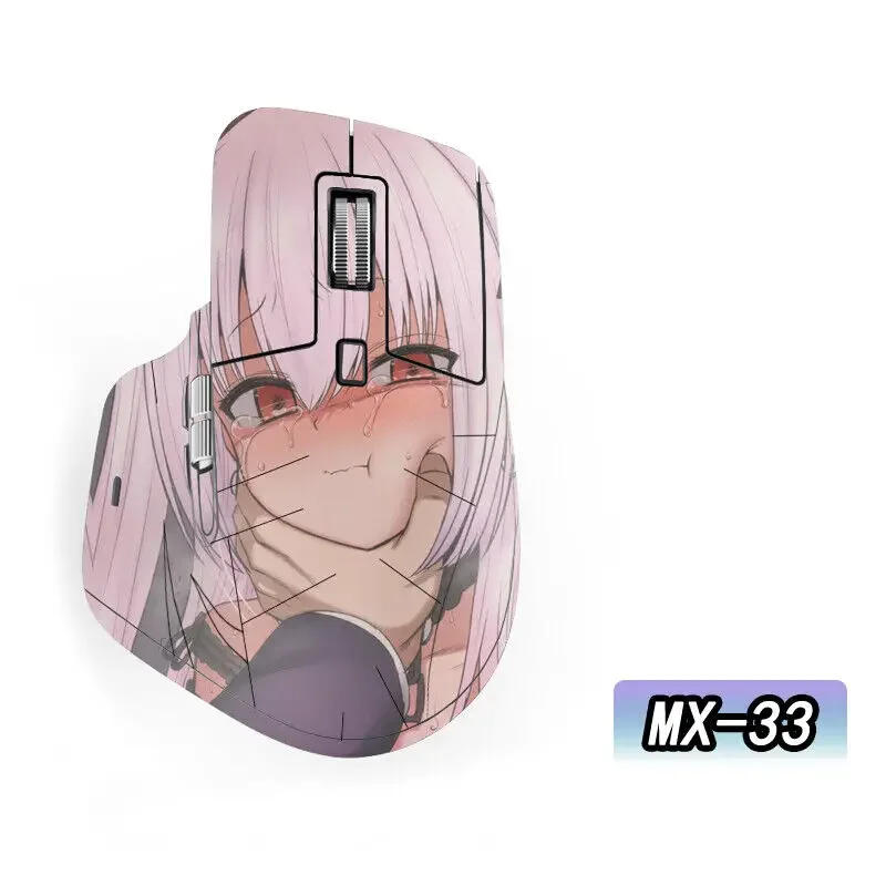 Pegatinas de ratón para Logitech MX Master 3/3S, pegatinas de dibujos animados para ratón, protección mate - imagen 2