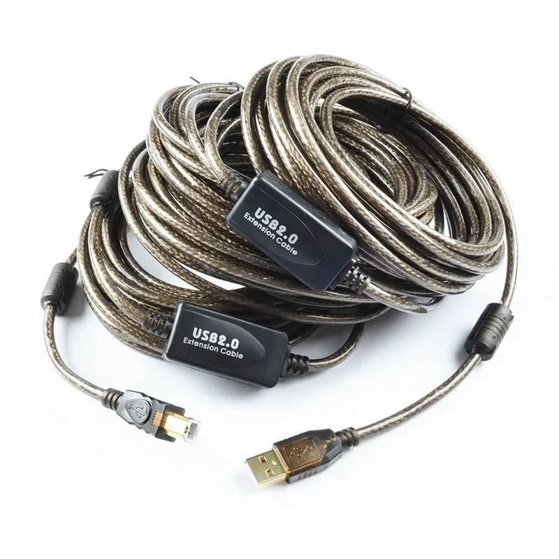 Cable de impresora USB 2.0 Cable de impresora USB tipo A macho a B macho Cable de escáner de impresora para HP Canon, Lexmark, Epson, Dell USB A a B - imagen 2