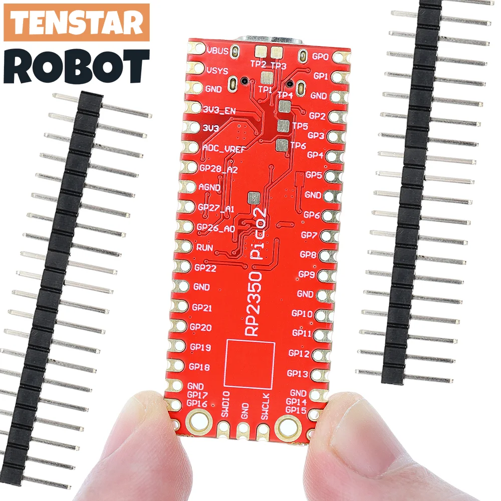 Placa de desarrollo TENSTAR Pico2 RP2350 TYPE-C USB RP2350A microcontrolador de Chip Compatible con Raspberry Pi PICO 2 - imagen 2