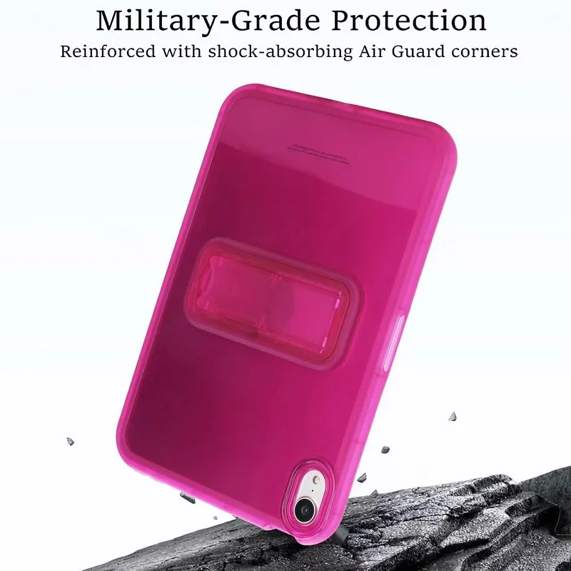 Para iPad Air 11 4th 5th 10,9 funda para tableta iPad 10th 10,9 11th pro 11 7th 8th 9th 10,2 9,7 mini 6 7 funda con soporte de silicona suave - imagen 4