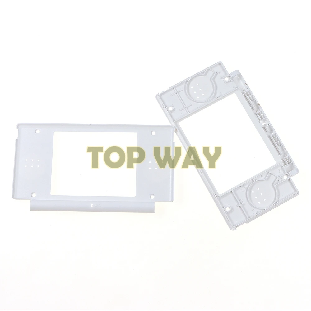 20 piezas cubierta de plástico botón superior marco de pantalla LCD inferior para consola NDSL Game DS Lite carcasa de pantalla - imagen 5