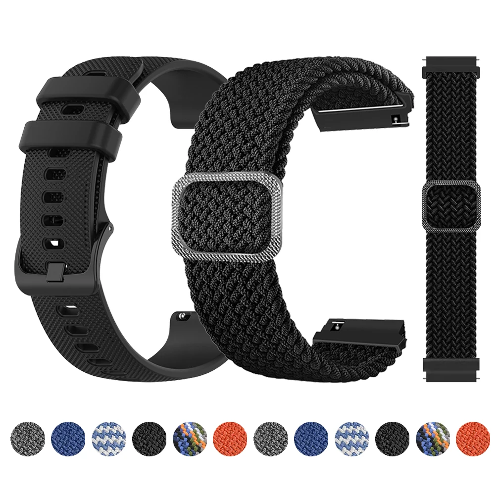 Correa trenzada de nailon para COROS PACE 3, 2, APEX 2 Pro, 20, 22mm, 46mm, 42mm, accesorios de pulsera