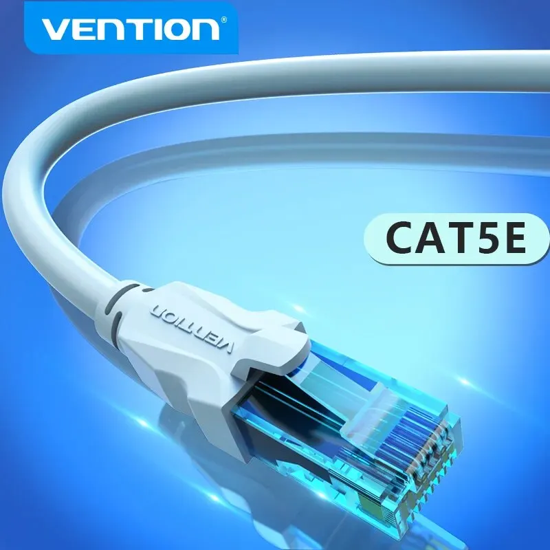 Vention-Cable Ethernet Cat5e Gigabit de alta velocidad, Cable de Internet de 100Mbps, RJ45, Cable LAN de red blindado para PC, PS5, PS4, PS3, Xbox