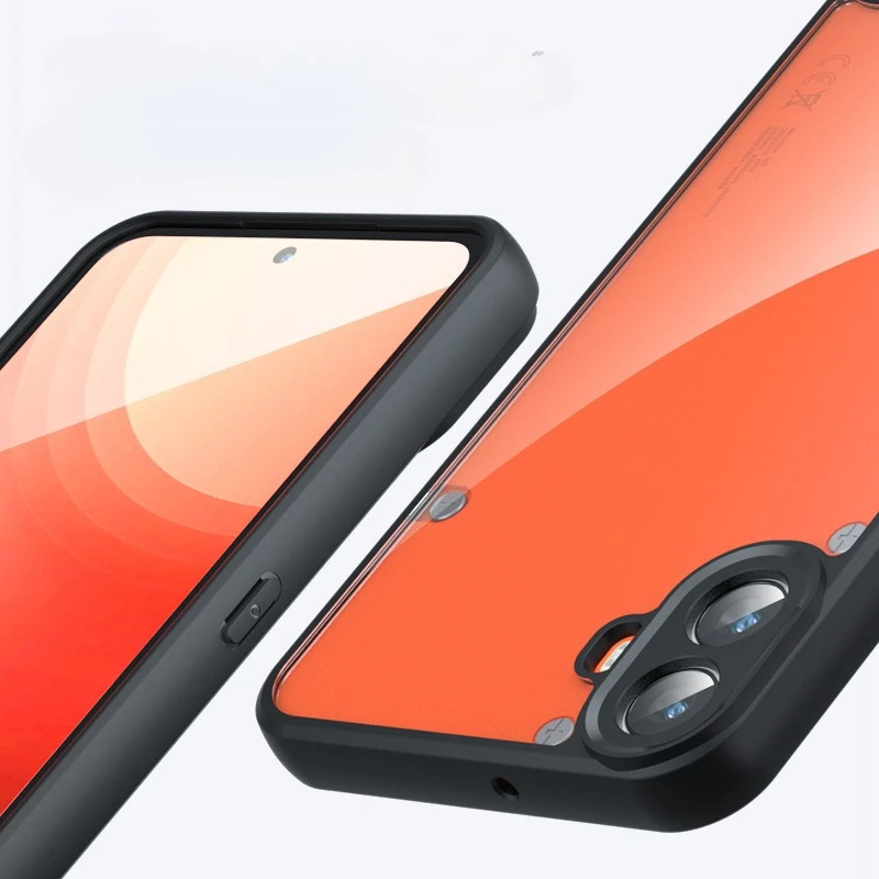 CMFphone2pro funda para nada CMF Phone 2Pro funda acrílica mate para nada teléfono 3APro 2a a prueba de golpes transparente duro PC parachoques - imagen 5