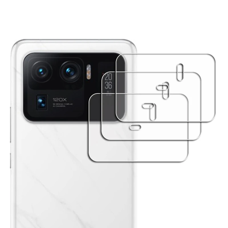 Para Xiaomi Mi 11 Protector de vidrio Ultra templado en Mi11 11Ultra Mi11Ultra M2102K1G Protector de pantalla película de cubierta de lente de cámara - imagen 2