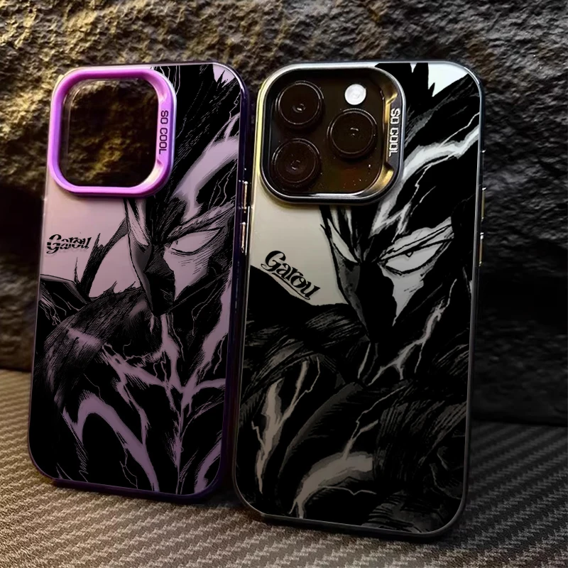 Funda Anime One Punch Man Garou para Xiaomi Redmi Note 12 14 13 11 Pro Plus 4G 5G 12S 11S 10S 10 9 9S 12C 13C 14C A3 A4 contraportada