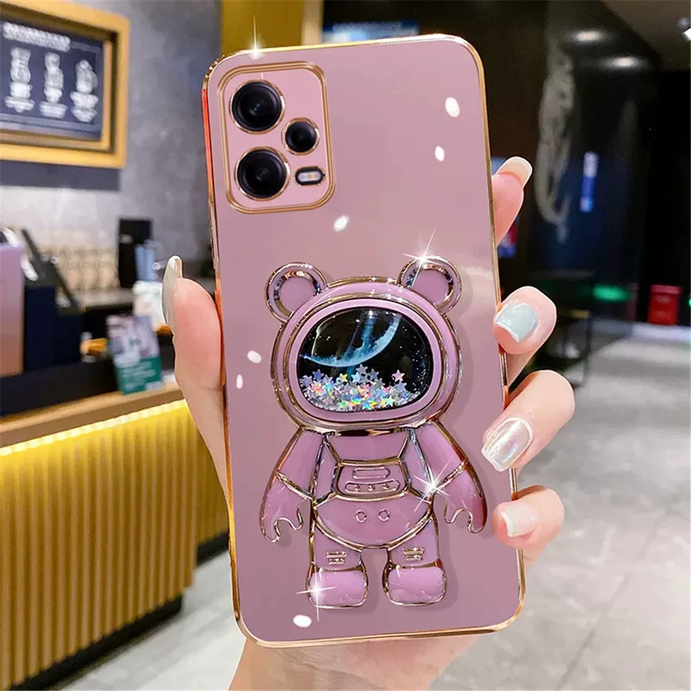 Funda con soporte para teléfono con revestimiento de astronauta Quicksand para Samsung S23 S24 Ultra Plus FE A15 A25 A35 A55 A05S A04 A14 A24 A34 A54 - imagen 5