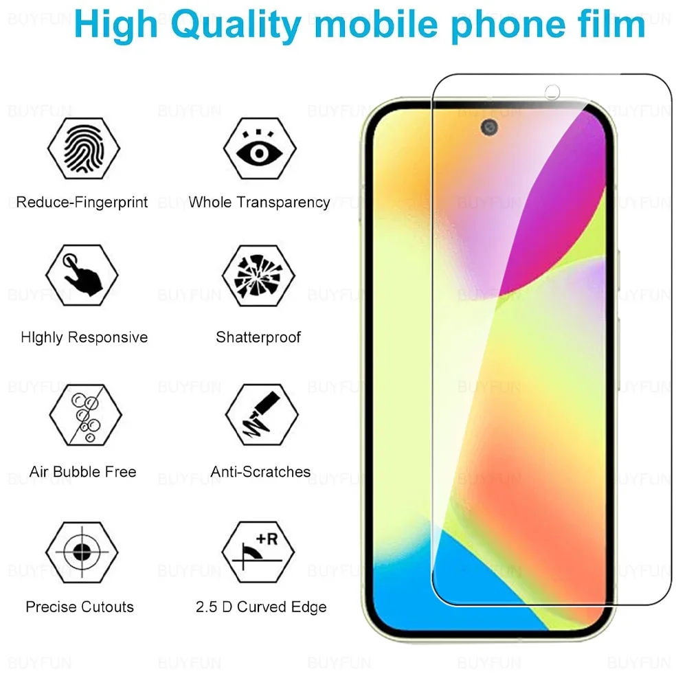 3 uds vidrio templado protector para Google Pixel 10 Pro XL Pixel10 9 9a 9Pro 9ProXL 10Pro 10ProXL 5G Armor películas protectoras de pantalla - imagen 2