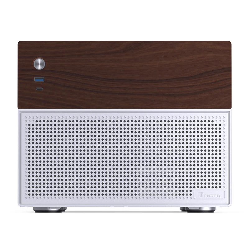Jonsbo N1 N2 N3 N4 N5 caja de ordenador Mini NAS carcasa de aluminio serie ITX N chasis disipación de calor Panel perforado de alto flujo de aire - imagen 5