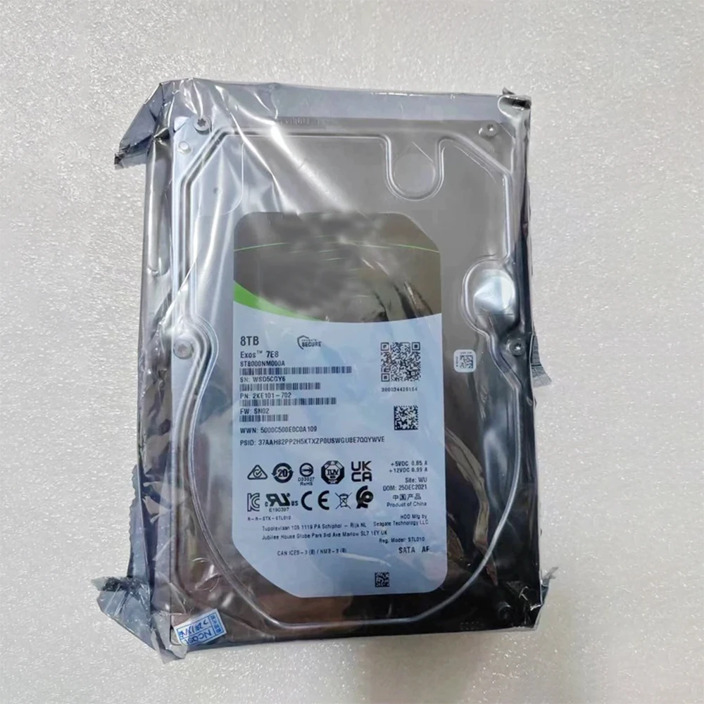 ST8000NM000A 8T 8TB 3,5" disco duro HDD del nivel empresarial de Exos7e8 de 256M para Seagate - imagen 3