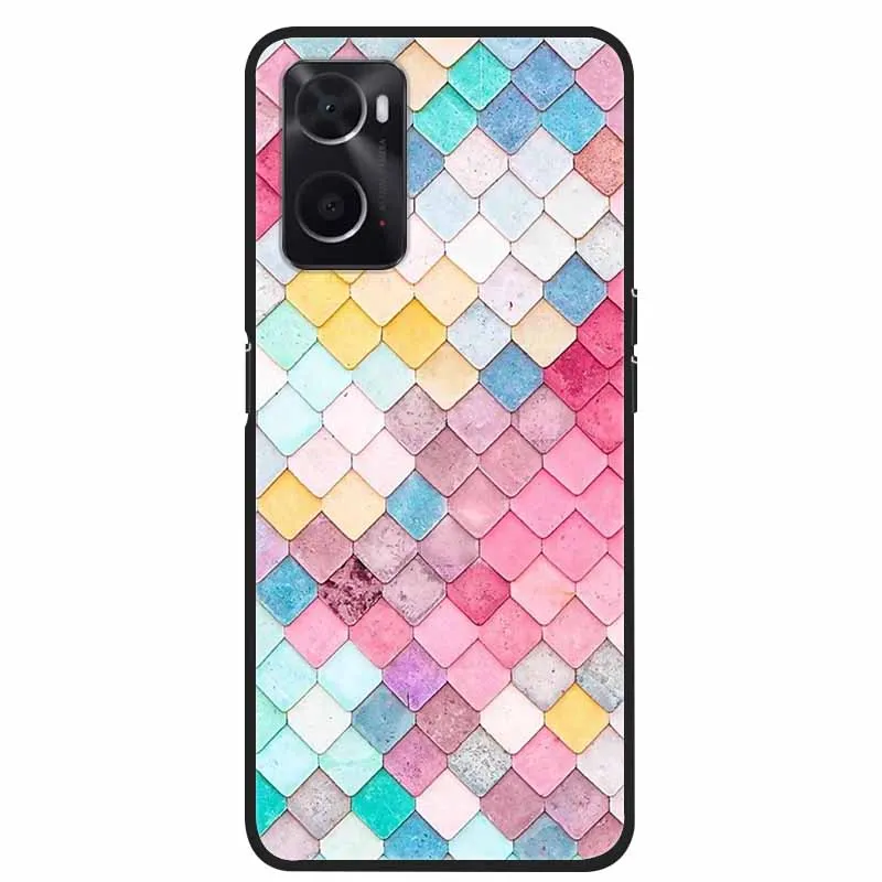 Para OPPO A36 A76 A96 funda a prueba de golpes de silicona suave TPU contraportada para Oppo A76 A 36 96 OppoA96 fundas de teléfono para Oppo A76 lindo - imagen 5