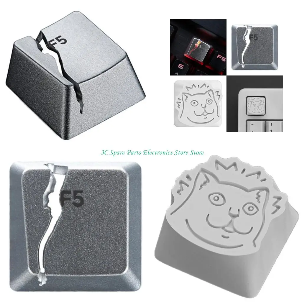 SZ 1PC Personalización teclado resina para teclados mecánicos, resistente a corrosión