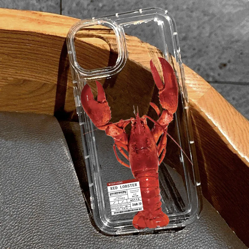 Funda con patrón de precio de lista de langosta actual para Samsung Galaxy S24 S25 S23 FE Ultra S22 Plus A15 A35 A55 A14 A34 A54 A53 TPU - imagen 2