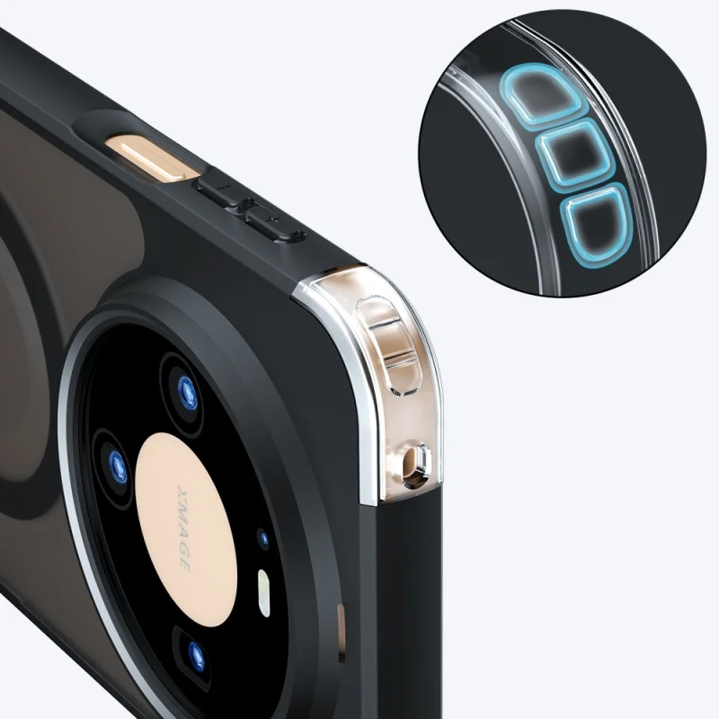 Para Huawei Mate 80 Pro Max funda Huawei Mate 80 Pro Fundas Coque mate transparente a prueba de golpes transparente TPU borde cubierta Huawei Mate 80 - imagen 5