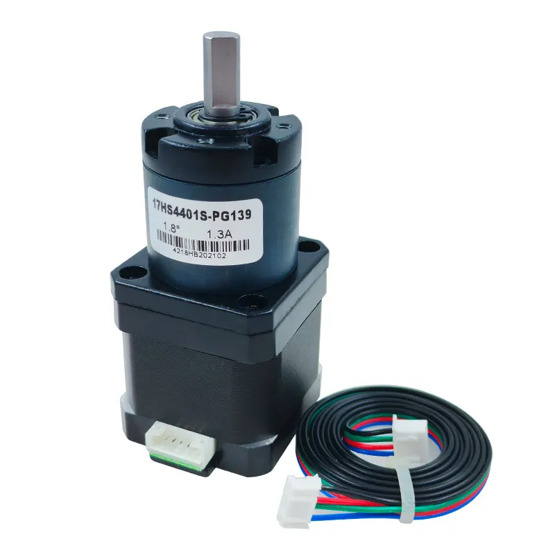 Motor paso a paso de 42BYG, 40mm de longitud del cuerpo con relación 3,71: 1 ~ 139:1, NEMA17, engranaje planetario, motor paso a paso con caja de cambios - imagen 2