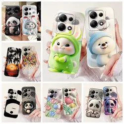 Para Xiaomi Redmi Note 13 Pro funda bonita de dibujos animados de conejo funda de teléfono a prueba de golpes para Redmi Note 13 Pro Plus Note13 5G bolsas suaves