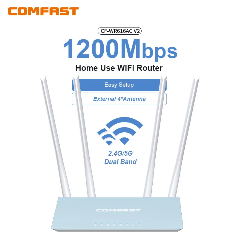 COMFAST AC1200/AX3000 enrutador Wifi de malla 5G MU-MIMO cobertura Wi-Fi Gigabit completa 6 antenas amplificador extensor de red para el hogar - imagen 2